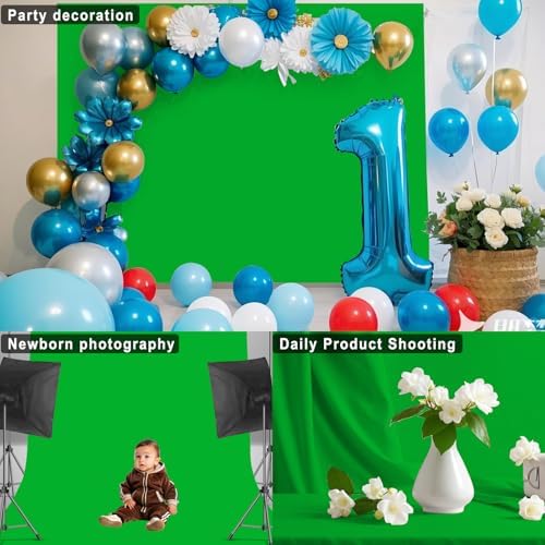 Green Screen Photography Backdrop for Photoshoot, Fabric, 10x10 FT - Image 5