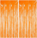 BRAVESHINE Orange Streamers Party Backdrop | Halloween Decorations | 2 Pack by BRAVESHINE