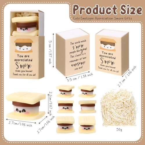 100 Sets Appreciation S'More Gifts for Employee Coworker Staff - Image 2
