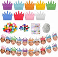 192 Pcs DIY Face Banner Kit Fun to One Birthday Decoration by Unknown