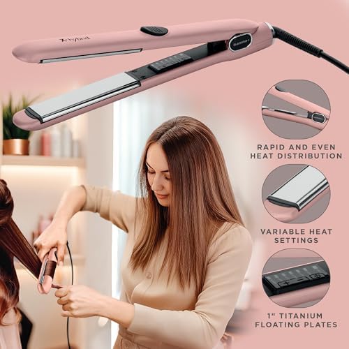 GAMMA+ X-Hybrid 1” Italian-Designed Professional Titanium Flat Iron - Image 2