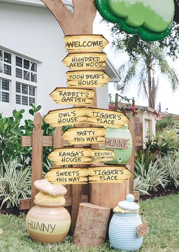 Baby Shower Decorations 11PCS Arrow Party Signs Birthday Decor Double Sided Sign for Oh Baby Party - Image 4