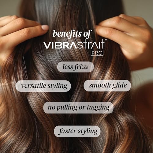 Vibrastrait Pro Vibrating Ceramic Tourmaline Ionic Flat Iron, 1.75-inch - Image 4
