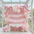 Pink Bow Balloon Party Decorations - Coquette Birthday Decorations by Unknown