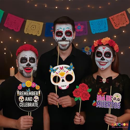 KatchOn Halloween Photo Props Set, Pack of 35 - Image 6