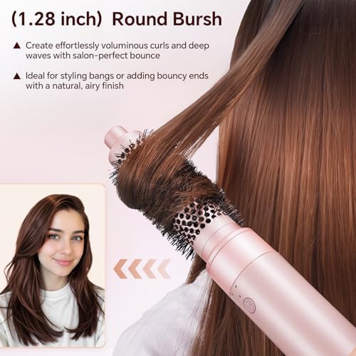 5 in 1 Hair Dryer Brush,110,000 RPM High-Speed Auto Wrap Curling Brush - Image 7