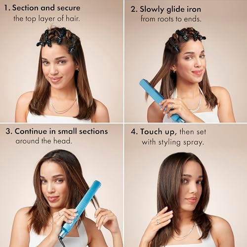 BabylissPRO Nano Titanium Ionic Hair Straightener, Professional Flat Iron for All Hair Types - Image 5