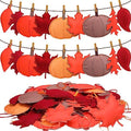 Tudomro 27 Pcs Felt Fall Tree Ornament Decoration, Leaves Pumpkin by Tudomro