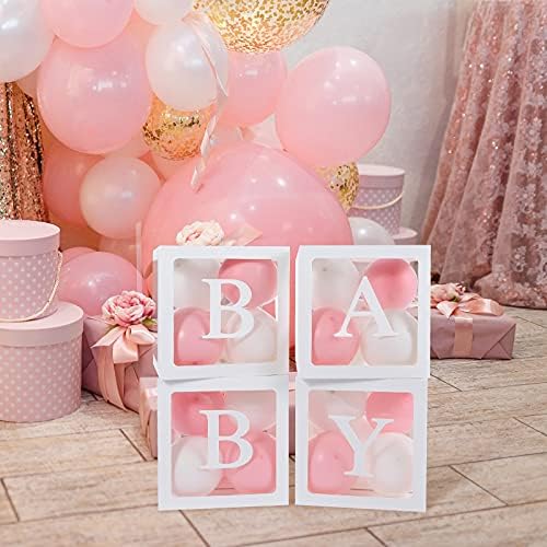 Baby Boxes with Letters for Baby Shower,Baby Shower Gender Reveal Decor - Image 6