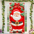 BlissYard Christmas Door Banner Winter Wonderland 35x71 Inch Polyester by BlissYard