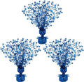 Crowye 3 Pcs Navy Blue Metallic Foil Spray Table Decorations for Birthday by Crowye