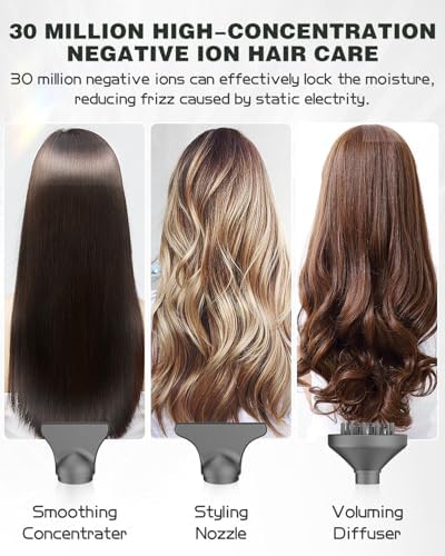 slopehill Professinoal Ionic Hair Dryer,High-Speed Lightweight Travel Dryer - Image 4