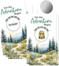 Let The Adventure Begin Scratch Off Game Cards for Baby Shower by Unknown