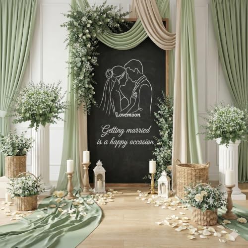 lovemoon 100 Pcs Mix Babys Breath Artificial Flowers Eucalyptus Stem Bulk - Image 4