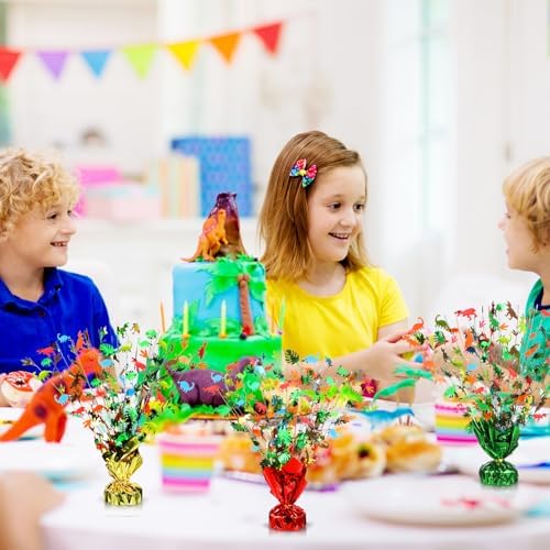 3 Pcs Dinosaur Party Decorations Dinosaur Table Centerpieces - Image 5