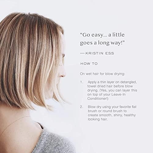 Kristin Ess Flat Iron Straightener + Style Assist Heat Protectant Spray Set - 3/4 Inch Ceramic Mini Straightener for Short Hair - Travel Case - Auto Shut Off - Image 6
