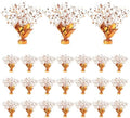 24 Pack Orange Metallic Foil Spray Centerpiece Star Table Decoration Burst Table Centerpieces for Birthday Graduation New Year Halloween Party Supply (Orange) by Ohiyoo