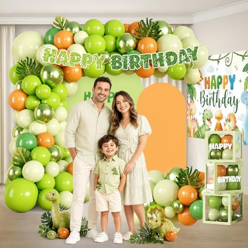 295PCS Dinosaur Birthday Decorations Party Supplies Serves 25 - Image 6
