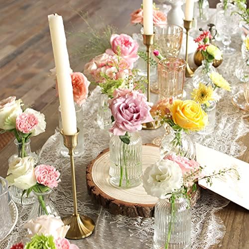 Bud Vases in Bulk 24, Small Glass Vase for Table Centerpieces - Image 3