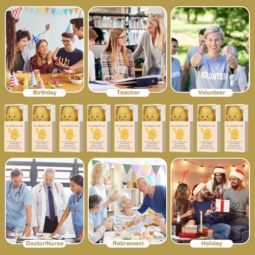 Wettarn 12 Sets Inspirational Gifts Potato Balls with Support Boxes - Image 6
