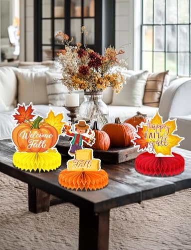 Fall Table Decorations, Thanksgiving Centerpieces for Dinner Table - Image 7