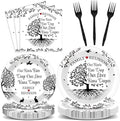 96Pcs Family Reunion Party Plates Napkins Family Tree Birthday Decorations by CHUNNIN