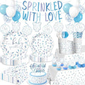 Xynic Baby Sprinkle Decorations Tableware Set Serves 25 Guests by Unknown