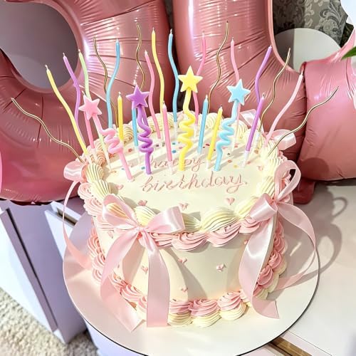 24Pcs Fancy Birthday Candles for Birthday Decorations - Image 7