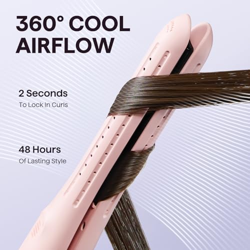 Wavytalk Cool Curl Pencil 0.65" Airflow Curling Iron for Short Hair & Pixie - Image 6