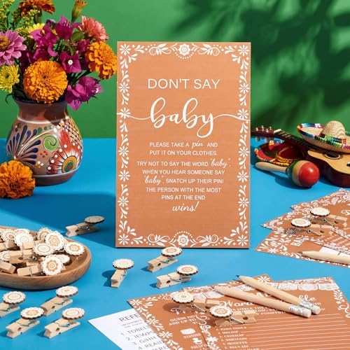 Patelai 321 Pcs Baby Shower Games Supplies, Baby - Image 2
