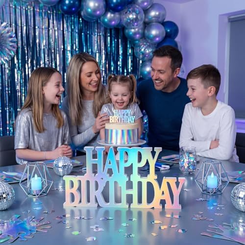 Novabright Happy Birthday Sign, Laser, No Glitter - Image 6