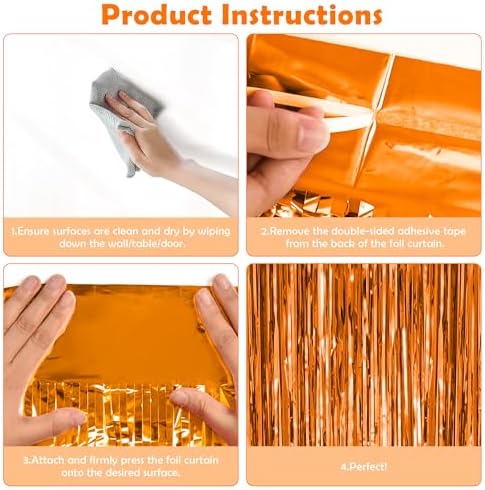 OHOME Thanksgiving Decorations -Thanksgiving Backdrop Streamers | Friendsgiving Decor for Indoor Outdoor Outside - Fall Porch Banner Essentials for Door Wall Party Favors Photo Booth Props,2 Pack - Image 4