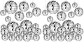 MTLEE 20 Pcs Disco Balls Decorations Assorted Size Disco Ball Ornaments by MTLEE