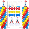 2 Sets Toy Inspired Balloon Column Stand Kit Adjustable Story Balloon Decor by Naozinebi