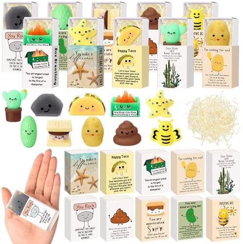 100 Sets Appreciation Gifts for Coworkers Employees Staff Mixed 10 Styles by Wettarn