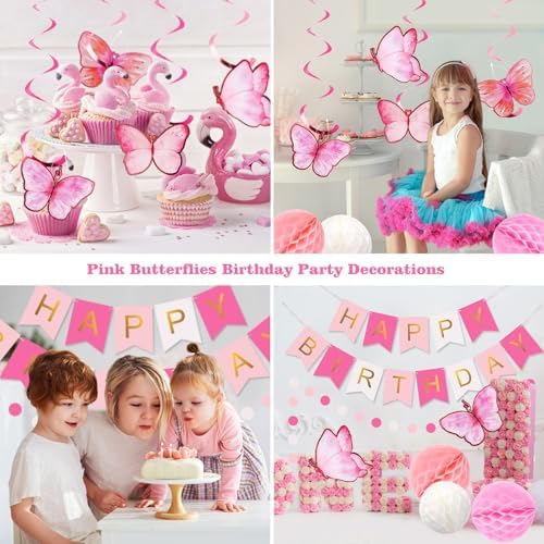 meowtastic Birthday Decorations Happy Birthday Banner with Honeycomb Balls - Image 5