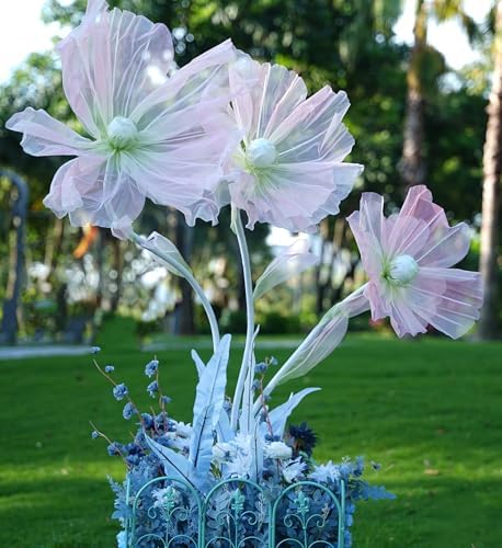 Giant Flowers for Decoration, 5.6 Ft Big Artificial Silk Flower - Image 3