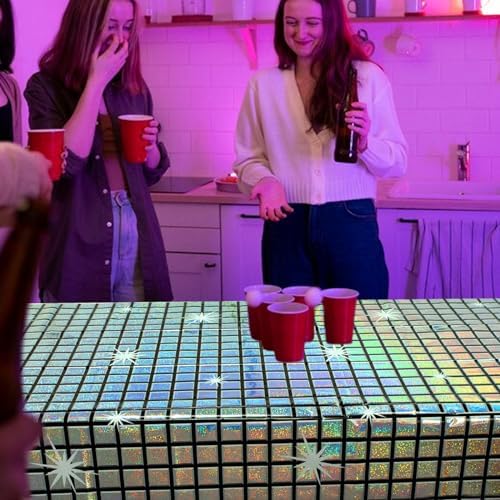 3 Pack Disco Backdrop 70s 80s Party Decorations 3.3x6.6ft - Image 5