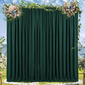 Green Backdrop Curtains 10ftx8ft Halloween Polyester Photo Drapes by SoarDream