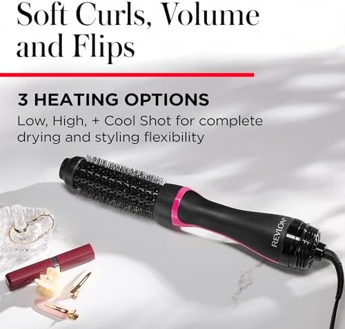 REVLON One-Step Root Booster Round Brush Hair Dryer and Styler, 1.5" Barrel - Image 6