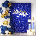 COKAOBE LiteGrid Series Shimmer Wall Backdrop - 24Pcs Blue by COKAOBE
