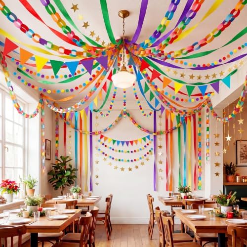 TaoBary Rainbow Party Decoration for Birthday Wedding Decor - Image 3