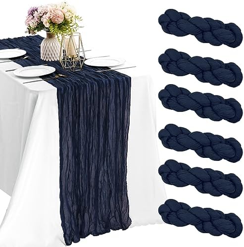 10FT Cheesecloth Table Runner Boho Party Home Decorations by JALANCY