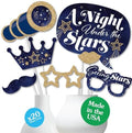 Starry Skies - Under The Stars Photo Booth Prop Kit, DIY Props - 20pc by BigDotofHappiness