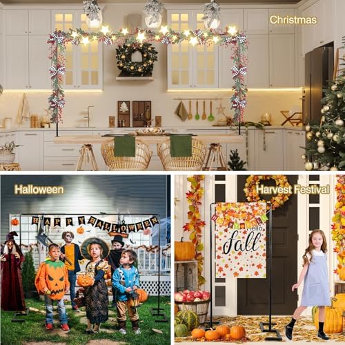 8.2 FT Wedding Arch Square Backdrop Stand Extra Clamps to Table Rod Frame - Image 4