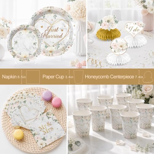 Wedding Party Decorations Tableware Set, Serves 20 - Image 5