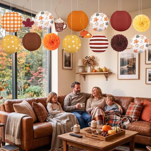 16Pcs Fall Thanksgiving Decorations for Home Party - Image 4