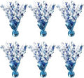 FUBININA 6 Pack Winter Wonderland Snowflake Table Decoration Metallic Blue White Glitter Foil Spray Tabletop Centerpieces for Winter Christmas Xmas Frozen Birthday Wedding Baby Party Supplies Decor by FUBININA