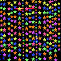 120feet UV Star Paper Neon Garland Neon Streamers Black Light Neon Decorations for Dark Glow Party UV Reactive Neon Party Favors Glow in The Dark Party Supplies for Party Wedding Birthday Banners by WELITTCON