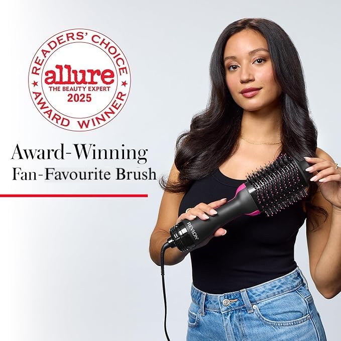 REVLON 1100 Watt 3 Heat 2 Speed Pro Collection One Step Ionic Hair Dryer and Volumizer - Image 6